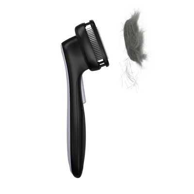 NobelFell Katzenbürste – Taste drücken, Fell wird ausgeworfen